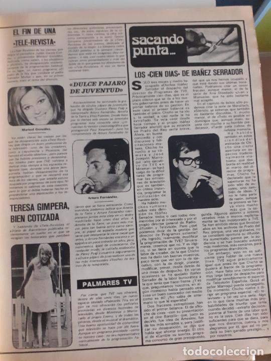 Coleccionismo de Revistas y Peri&oacute;dicos: marisol gonzalez arturo fernandez chicho iba&ntilde;ez serrador narciso teresa gimpera