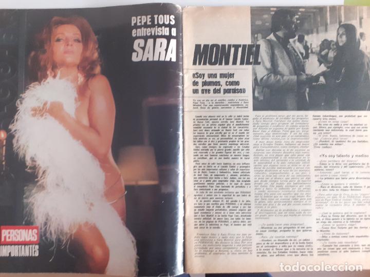 Coleccionismo de revistas y peri&oacute;dicos: sara montiel