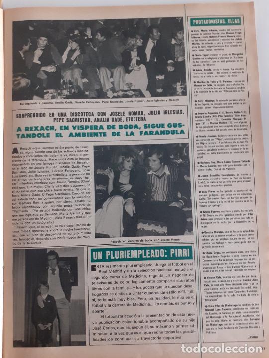 Coleccionismo de Revistas y Peri&oacute;dicos: julio iglesias rexach jose sacristan josele roman analia gade fiorella faltoyano pirri