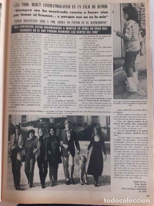 Coleccionismo de Revistas y Peri&oacute;dicos: elizabeth taylor liza todd