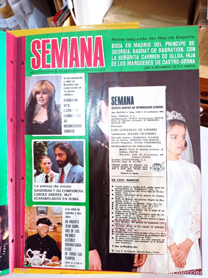 Coleccionismo de revistas y peri&oacute;dicos: barbara rey