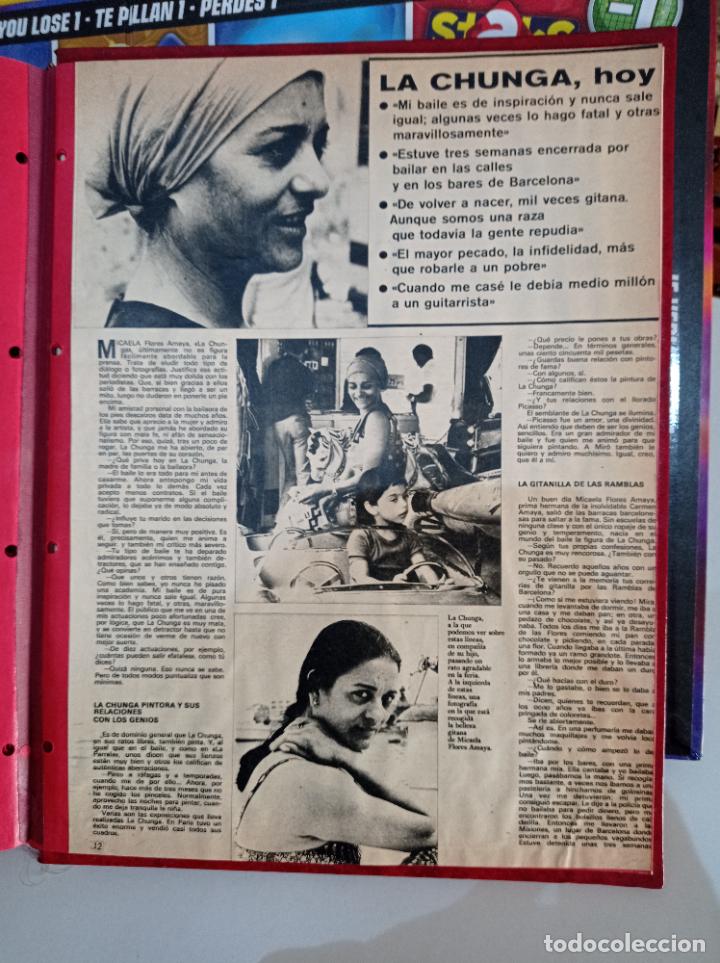 Sammeln von Zeitschriften und Zeitungen: la chunga