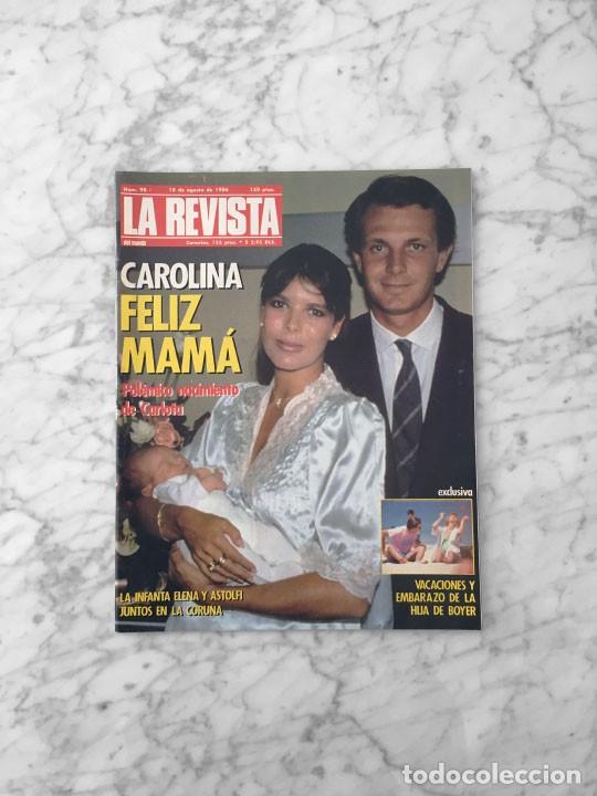 Coleccionismo de Revistas y Peri&oacute;dicos: LA REVISTA - 1986 - CAROLINA, JULIO IGLESIAS, ANALIA GADE, JAIR, JORGE VERSTRINGE, VICTORIA VERA