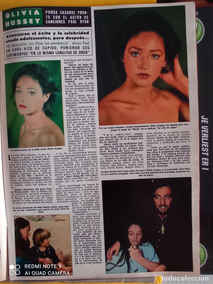 Sammeln von Zeitschriften und Zeitungen: olivia hussey