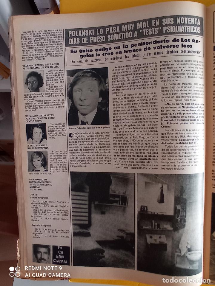 Coleccionismo de revistas y peri&oacute;dicos: roman polanski camilo sesto