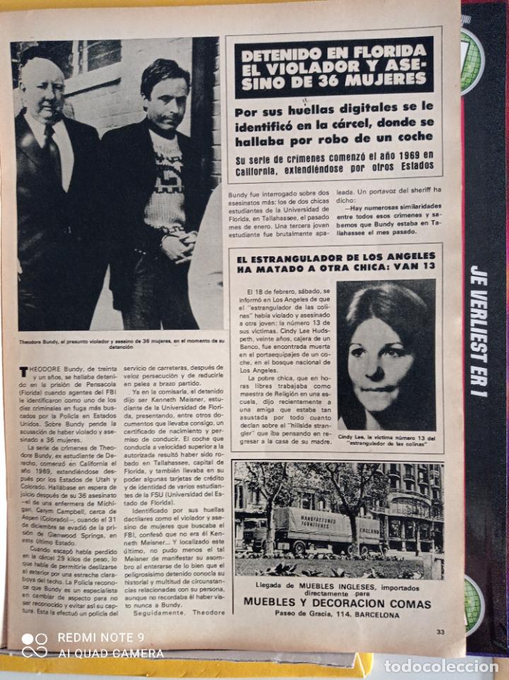 Coleccionismo de revistas y peri&oacute;dicos: theodore bundy violador asesino