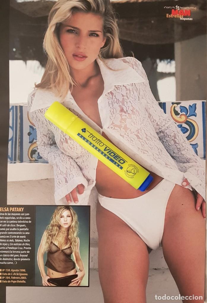 Collezionismo di Riviste e Giornali: Elsa Pataky. P&aacute;gina revista MAN Estrellas hispanas
