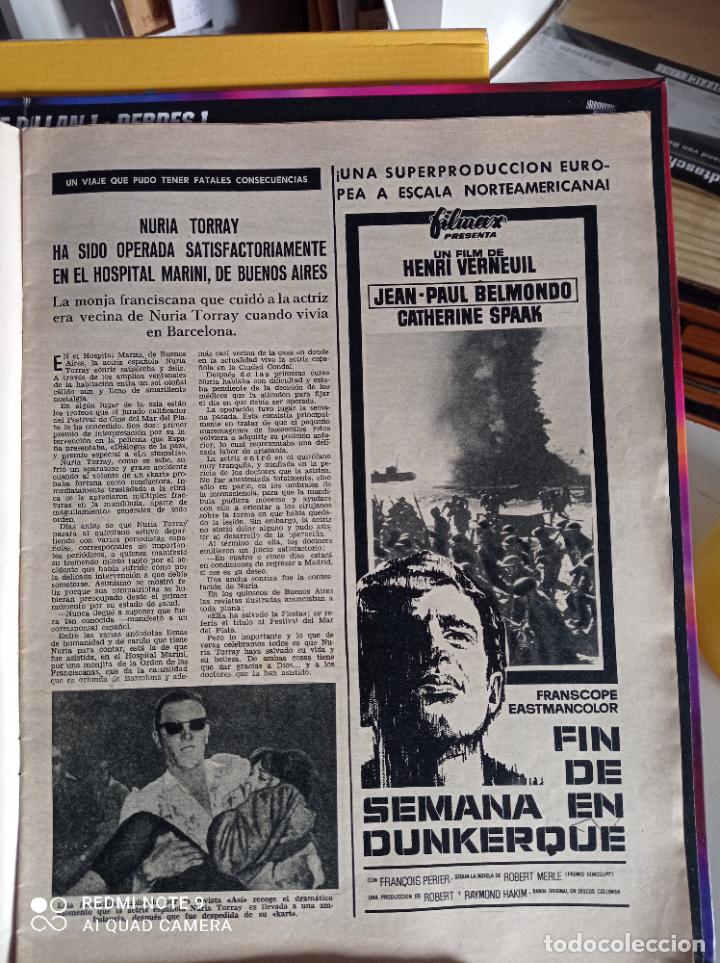 Collection Magazines and Newspapers: JEAN PAUL BELMONDO CATHERINE SPAAK NURIA TORRAY