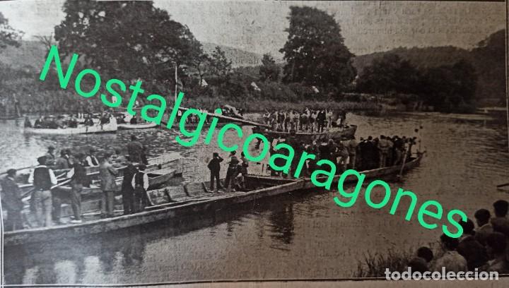 Coleccionismo de revistas y peri&oacute;dicos: San Sebasti&aacute;n, Urumea cuca&ntilde;a fiestas San Ignacio 1917 fotograf&iacute;a revista