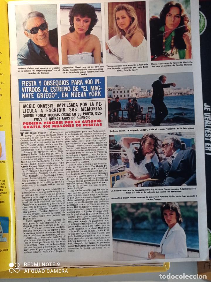 Collezionismo di Riviste e Giornali: marilu tolo es maria calllas anthony quinn jacqueline bisset