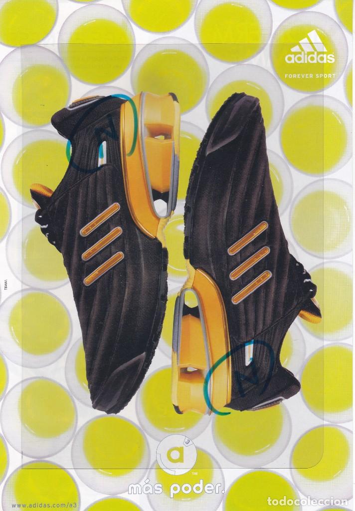 Coleccionismo de revistas y peri&oacute;dicos: PUBLICIDAD 2002. ANUNCIO ADIDAS + BIOTHERM HOMME. AGE FITNESS (REVERSO)