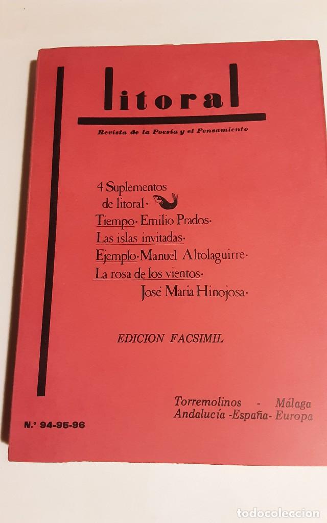 Coleccionismo de revistas y peri&oacute;dicos: LITORAL. Revista de la Poes&iacute;a y el Pensamiento n&ordm; 94-95-96. Manuel Altolaguirre, JM Hinojosa, Prados