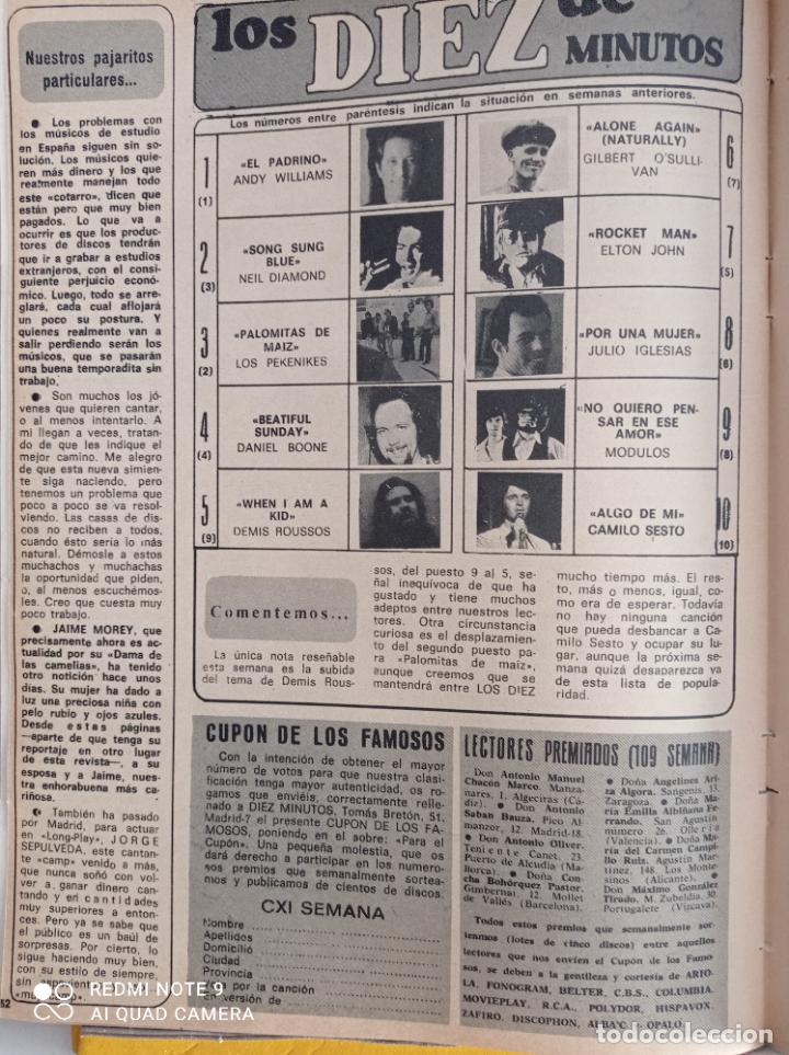 Coleccionismo de revistas y peri&oacute;dicos: ESCALA DE EXITOS DEMIS ROUSSOS CAMILO SESTO MODULOS ANDY WILLIAMS PEKENIKES NEIL DIAMOND