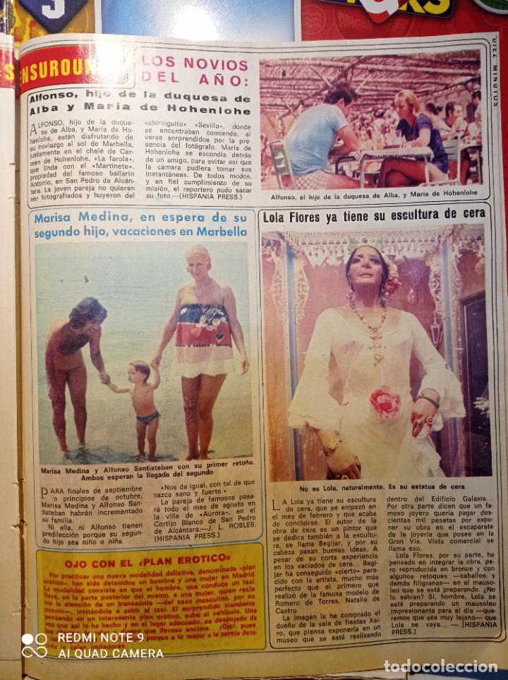 Coleccionismo de revistas y peri&oacute;dicos: ALFONSO MARTINEZ DE IRUJO LA FIGURA DE LOLA FLORES MARISA MEDIAN ALFONSO SANTIESTEBAN
