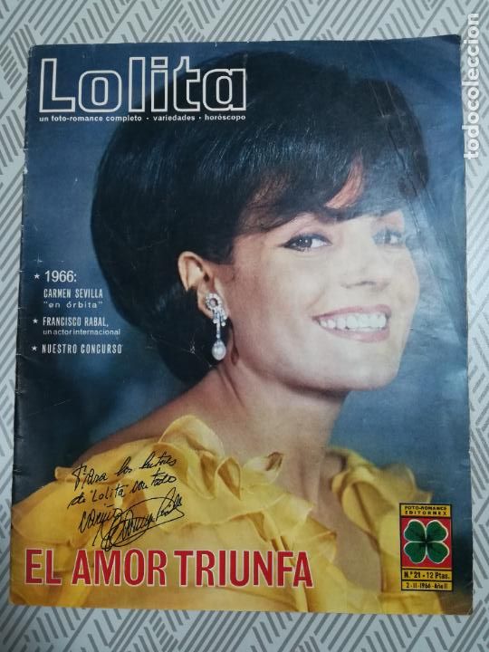 Coleccionismo de Revistas y Peri&oacute;dicos: Antigua tele novela Lolita. Carmen Sevilla