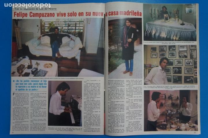 Coleccionismo de Revistas y Peri&oacute;dicos: RECORTE CLIPPING DE FELIPE CAMPUZANO REVISTA SEMANA N&ordm; 2239 PAG. 56 Y 57 L35