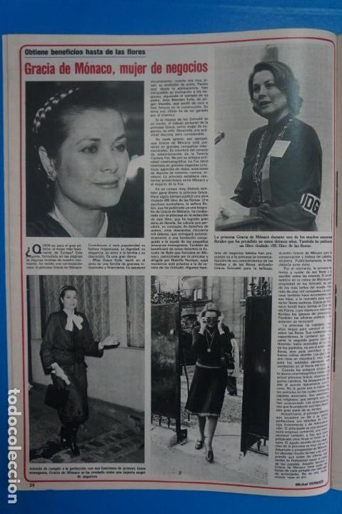 Coleccionismo de Revistas y Peri&oacute;dicos: RECORTE CLIPPING DE GRACIA DE MONACO REVISTA SEMANA N&ordm; 2194 PAG. 24 L35