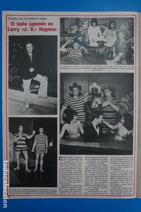 Coleccionismo de Revistas y Peri&oacute;dicos: RECORTE CLIPPING DE LARRY HAGMAN Y SID CAESAR REVISTA SEMANA N&ordm; 2194 PAG. 50 L35