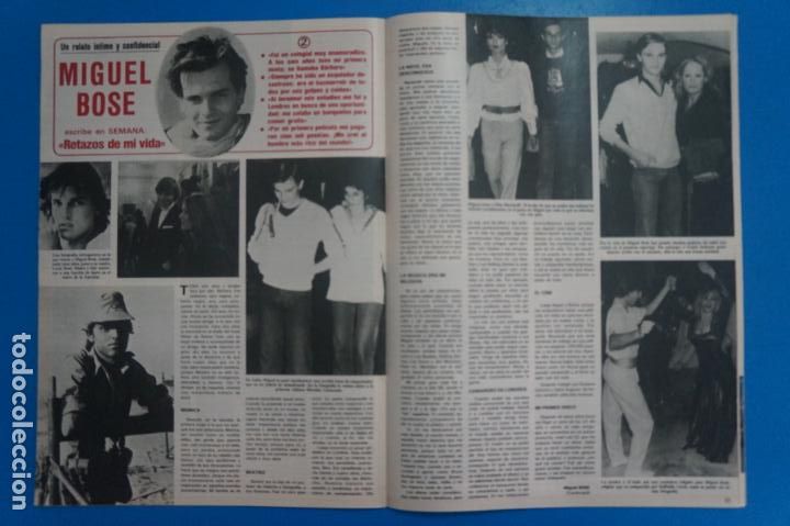 Coleccionismo de Revistas y Peri&oacute;dicos: RECORTE CLIPPING DE MIGUEL BOS&Eacute; REVISTA SEMANA N&ordm; 2194 PAG. 52 Y 53 L35