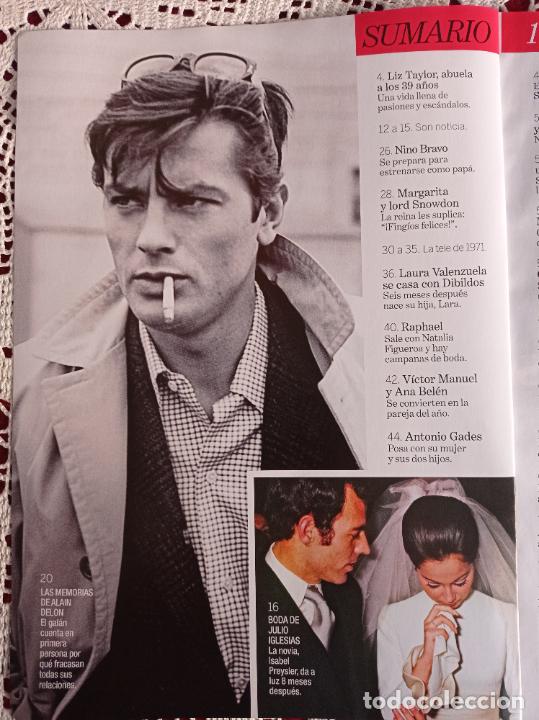 Coleccionismo de Revistas y Peri&oacute;dicos: recorte alain delon julio iglesias isabel preysler