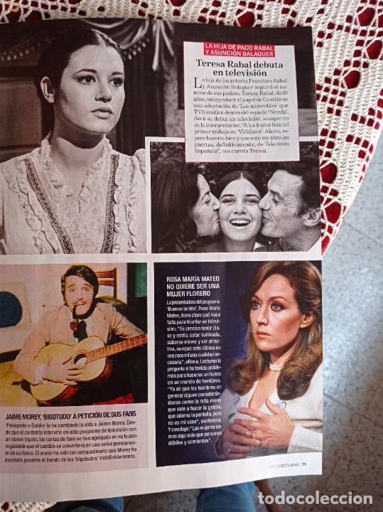Collectionnisme de Revues et Journaux: rosa maria mateo teresa rabal paco asuncion blaguer jaime morey eurovision