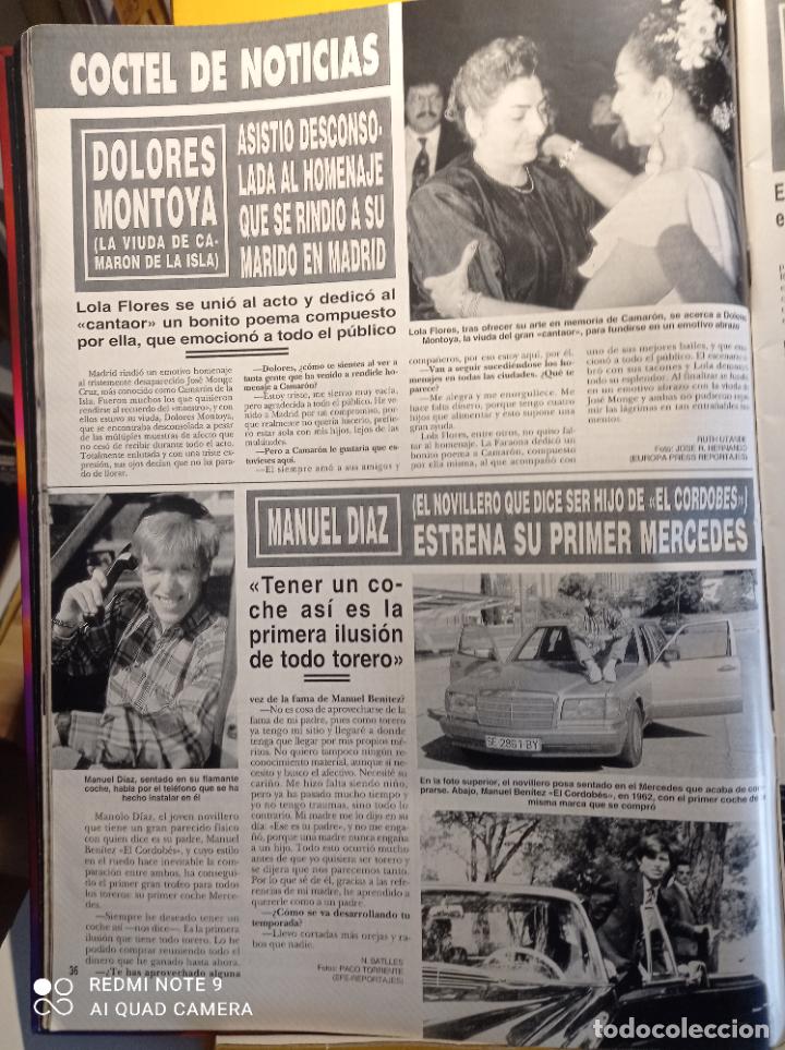 Coleccionismo de Revistas y Peri&oacute;dicos: dolores montoya lola flores camaron manuel diaz