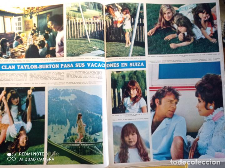 Coleccionismo de Revistas y Peri&oacute;dicos: ELIZABETH TAYLOR LIZ richard burton vacaciones en suiza