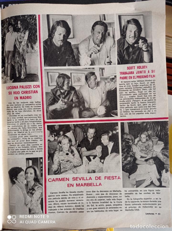Coleccionismo de Revistas y Peri&oacute;dicos: LUCIANA PALUZZI SCOTT HOLDEN CARMEN SEVILLA