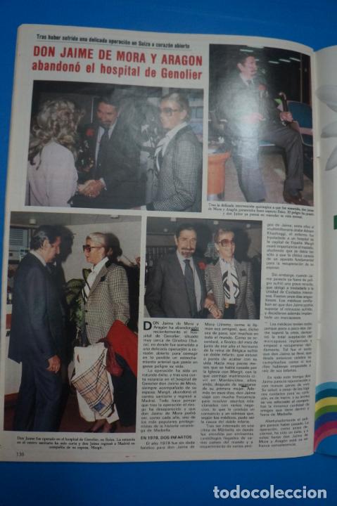 Coleccionismo de Revistas y Peri&oacute;dicos: RECORTE CLIPPING DE DON JAIME DE MORA Y ARAG&Oacute;N REVISTA SEMANA N&ordm; 2260 PAG. 130 L36