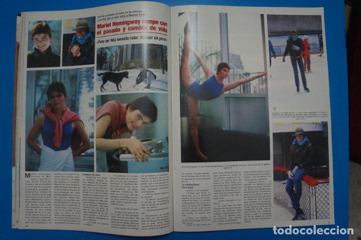 Coleccionismo de Revistas y Peri&oacute;dicos: RECORTE CLIPPING DE MARIEL HEMINGWAY ACTRIZ REVISTA SEMANA N&ordm; 2260 PAG. 56 Y 57 L36