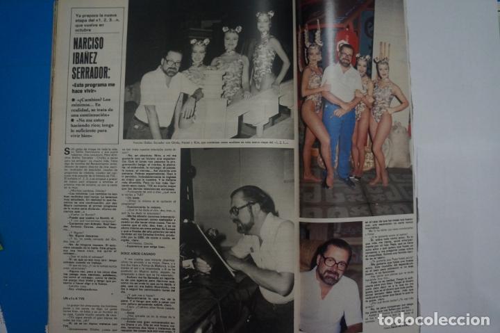 Coleccionismo de Revistas y Peri&oacute;dicos: RECORTE CLIPPING DE NARCISO IBA&Ntilde;EZ SERRADOR UN DOS TRES REVISTA SEMANA N&ordm; 2373 PAG. 78 Y 79 L36