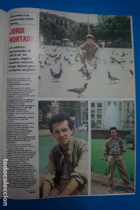 Coleccionismo de Revistas y Peri&oacute;dicos: RECORTE CLIPPING DE JORDI HURTADO REVISTA SEMANA N&ordm; 2373 PAG. 61 L36