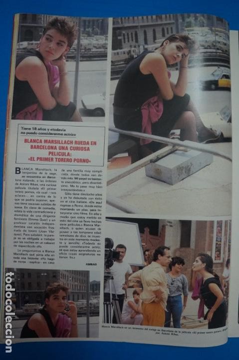 Coleccionismo de Revistas y Peri&oacute;dicos: RECORTE CLIPPING DE BLANCA MARSILLACH ACTRIZ REVISTA SEMANA N&ordm; 2373 PAG. 20 L36
