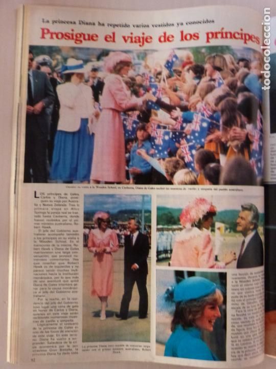 Coleccionismo de Revistas y Peri&oacute;dicos: RECORTE CLIPPING DE PRINCIPES DE GALES REVISTA SEMANA N&ordm; 2252 PAG. 92 Y 93 L37