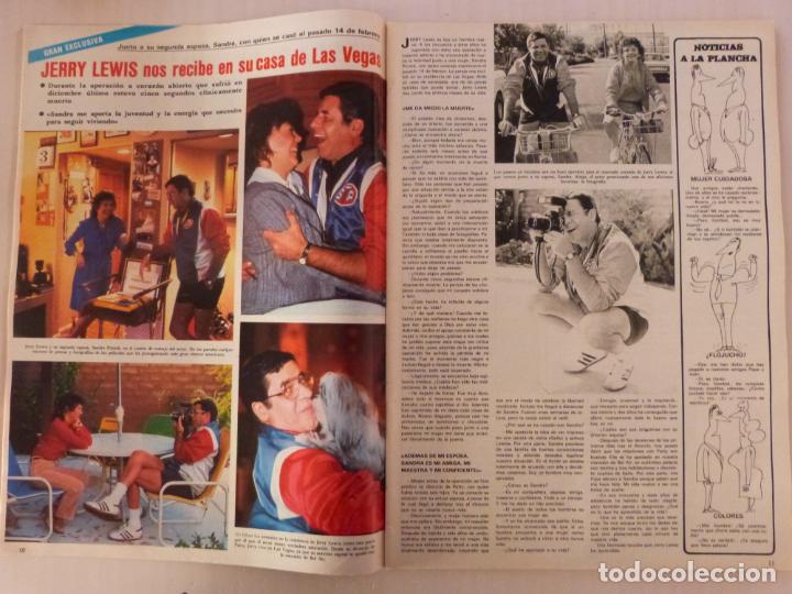 Coleccionismo de Revistas y Peri&oacute;dicos: RECORTE CLIPPING DE JERRY LEWIS REVISTA SEMANA N&ordm; 2252 PAG. 10 Y 11 L37