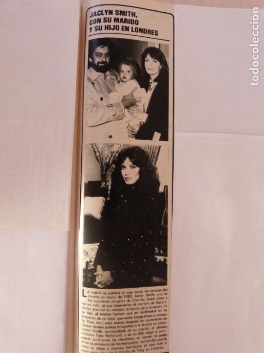 Coleccionismo de Revistas y Peri&oacute;dicos: RECORTE CLIPPING DE JACLYN SMITH ANGELES DE CHARLIE REVISTA SEMANA N&ordm; 2246 PAG. 93 L37