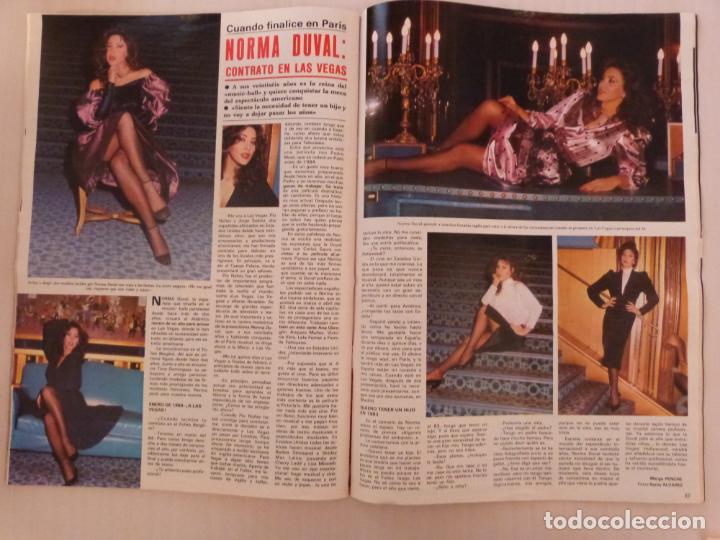 Coleccionismo de Revistas y Peri&oacute;dicos: RECORTE CLIPPING DE NORMA DUVAL REVISTA SEMANA N&ordm; 2237 PAG. 86 Y 87 L37