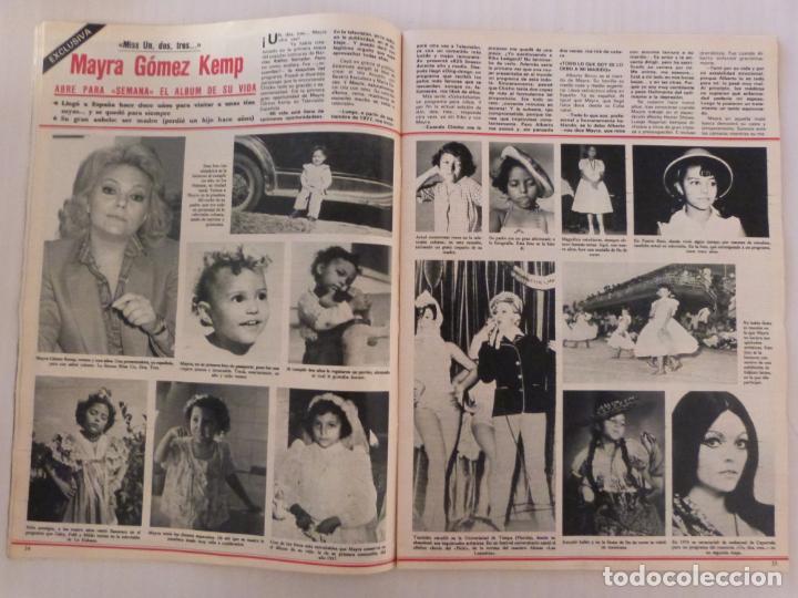 Coleccionismo de Revistas y Peri&oacute;dicos: RECORTE CLIPPING DE MAYRA GOMEZ KEMP REVISTA SEMANA N&ordm; 2237 PAG. 34 AL 36 L37