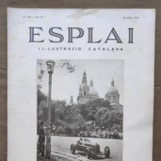 Coleccionismo de Revistas y Periódicos: PENYA RHIN CARRERA FOTOGRAFÍA REVISTA ESPLAI 1934