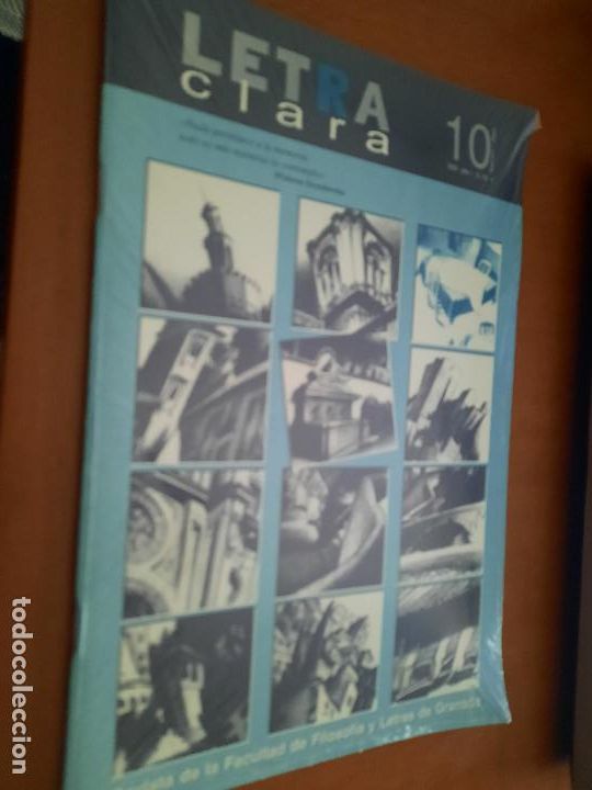 Coleccionismo de Revistas y Peri&oacute;dicos: LETRA CLARA 10. REVISTA FACULTAD DE FILOSOF&Iacute;A Y LETRAS DE GRANADA + SUPLEMENTOS. DIFICIL. E3 2
