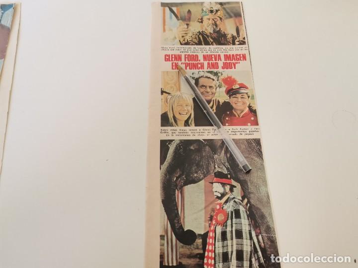 Collezionismo di Riviste e Giornali: GLENN FORD REVERSO ANDR&Eacute;S RESINO RECORTE REVISTA 1975