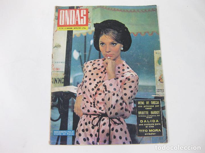Coleccionismo de Revistas y Peri&oacute;dicos: REVISTA DE RADIO ONDAS N&ordm; 291 DE ENERO DE 1965