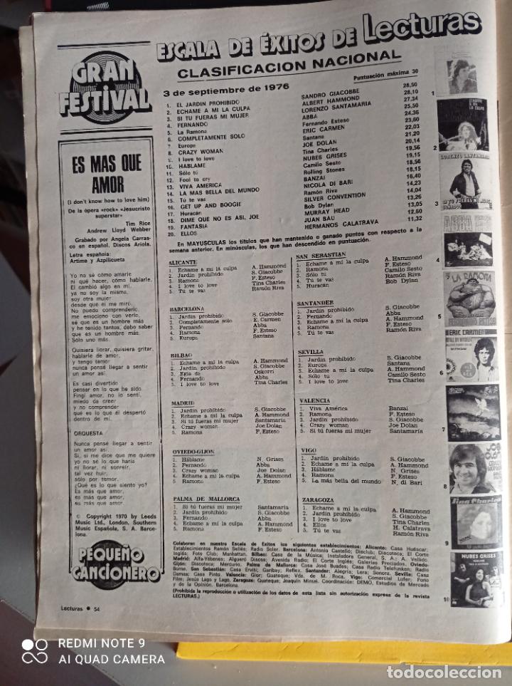 Coleccionismo de Revistas y Peri&oacute;dicos: ESCALA DE EXITOS ABBA ESTESO FERNANDO LA RAMONA SANDRO GIACOBBE