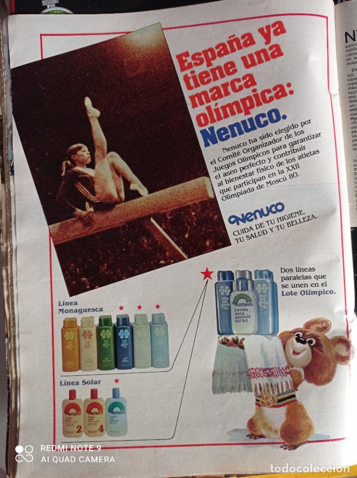 Coleccionismo de Revistas y Peri&oacute;dicos: ANUNCIO NENUCO LOS JUEGOS OLIMPICOS EL OSITO MISHA NADIA COMANECI COMANECCI