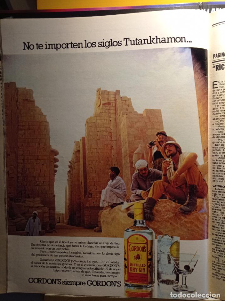 Colecionismo de Revistas e Jornais: ANUNCIO GIN GINEBRA GORDONS GORDON