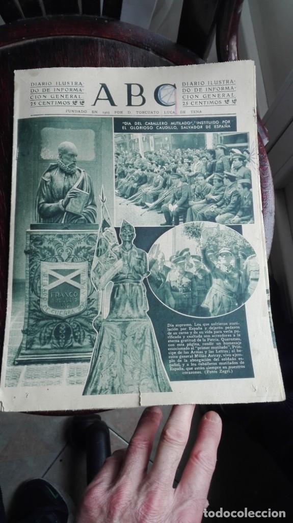 Coleccionismo de Revistas y Peri&oacute;dicos: ABC MADRID d&iacute;a 24 de octubre de 1941 n&uacute;mero 11128