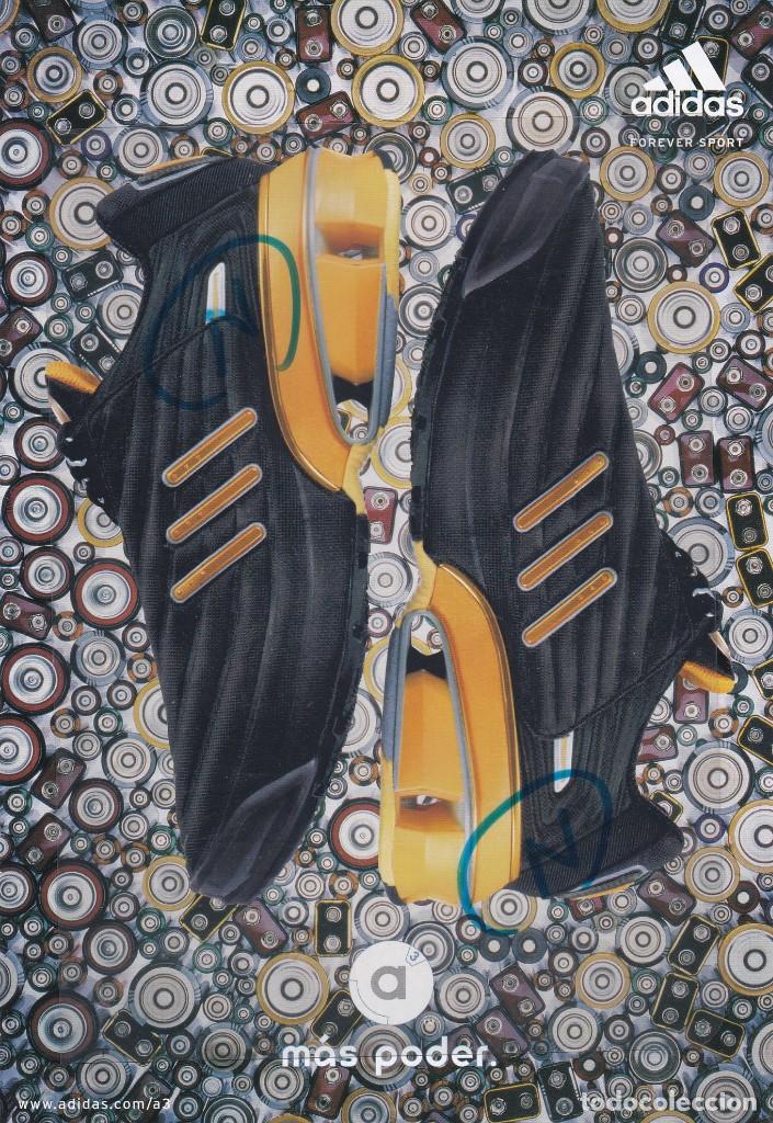 Coleccionismo de revistas y peri&oacute;dicos: PUBLICIDAD 2002. ANUNCIO ADIDAS + ROCHE BOBOIS (REVERSO)