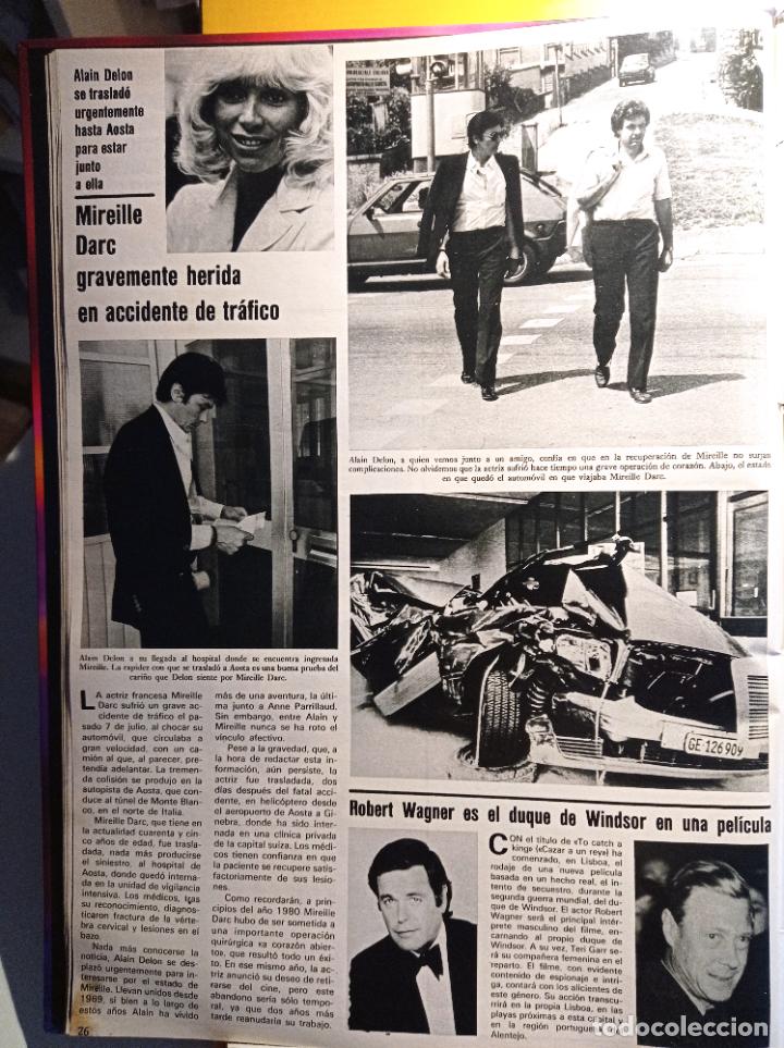 Coleccionismo de Revistas y Peri&oacute;dicos: mireille darc robert wagner alain delon