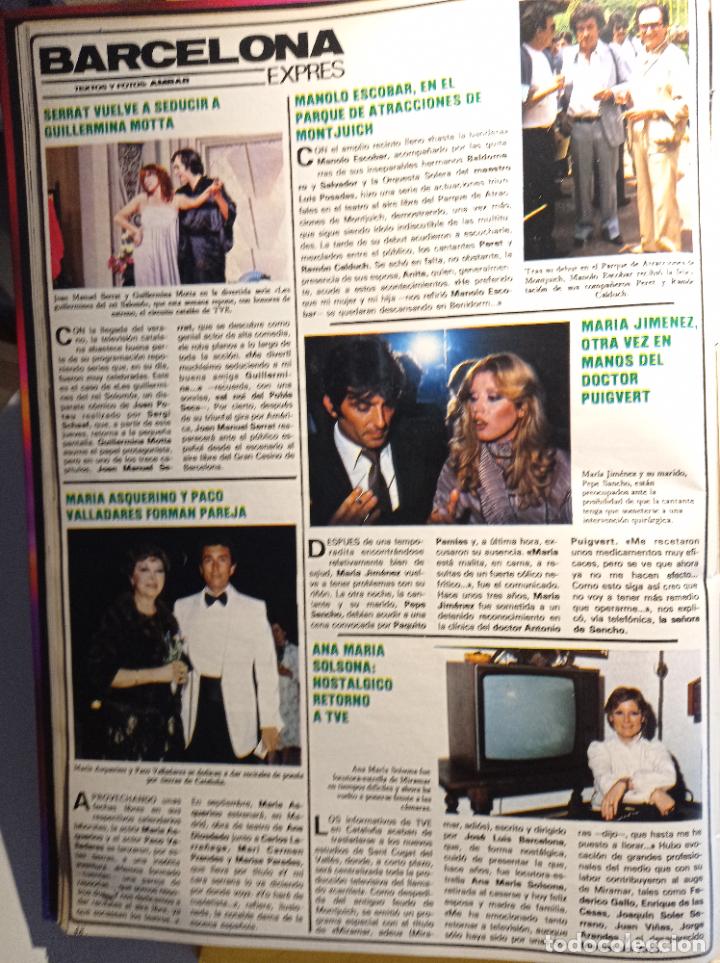 Coleccionismo de Revistas y Peri&oacute;dicos: guillermina motta manolo escobar maria jimenez ana maria solsona maruja asquerino