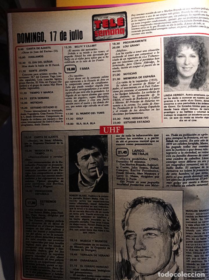 Coleccionismo de Revistas y Peri&oacute;dicos: robert blake linda hersey marlon brando